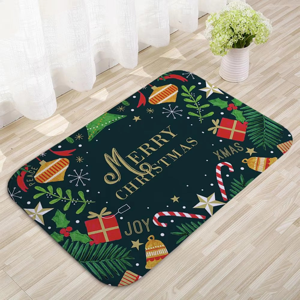 2024 Merry Christmas Decoration for Home Christmas Carpet Xmas Decor Navidad Natal 2024 Christmas Ornament New Year 2025 Gifts