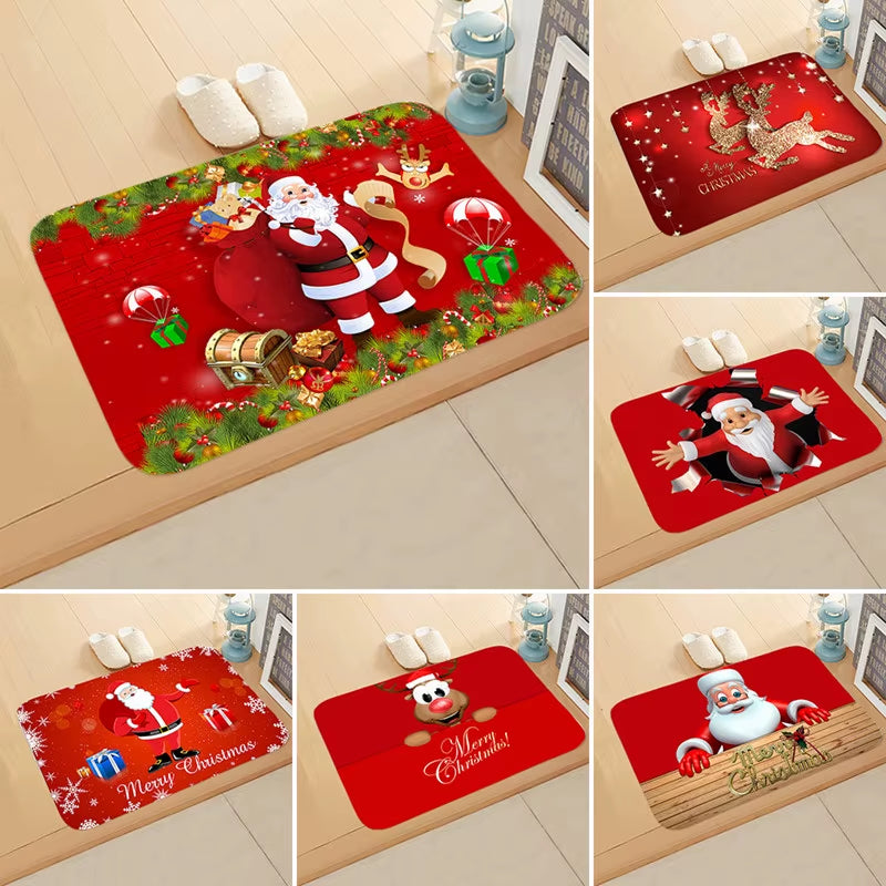 2024 Merry Christmas Decoration for Home Christmas Carpet Xmas Decor Navidad Natal 2024 Christmas Ornament New Year 2025 Gifts