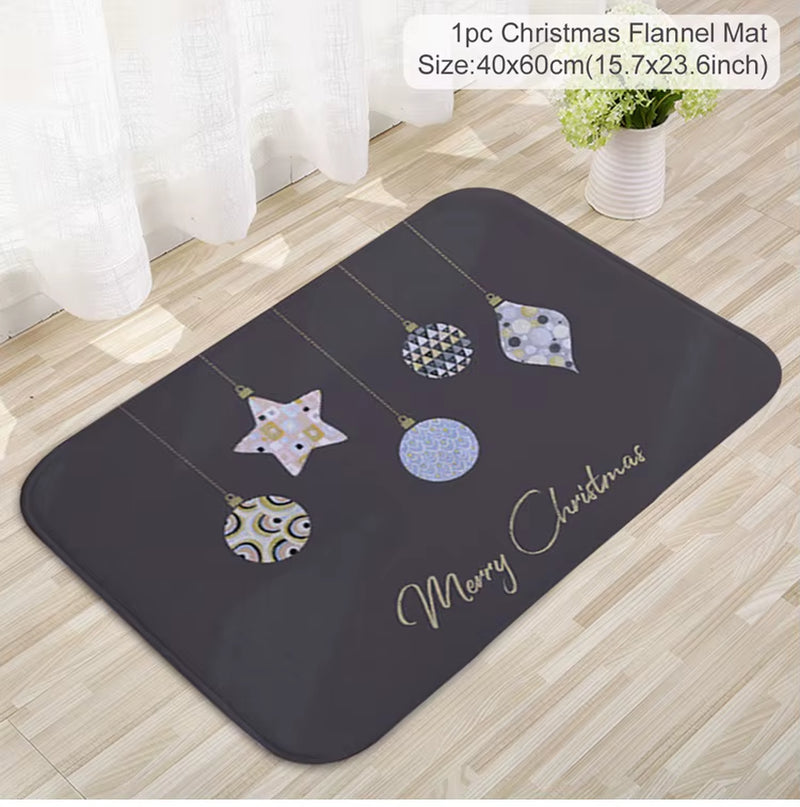 2024 Merry Christmas Decoration for Home Christmas Carpet Xmas Decor Navidad Natal 2024 Christmas Ornament New Year 2025 Gifts