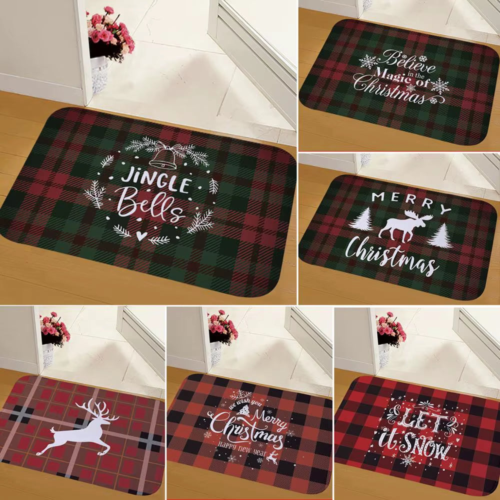 2024 Merry Christmas Decoration for Home Christmas Carpet Xmas Decor Navidad Natal 2024 Christmas Ornament New Year 2025 Gifts