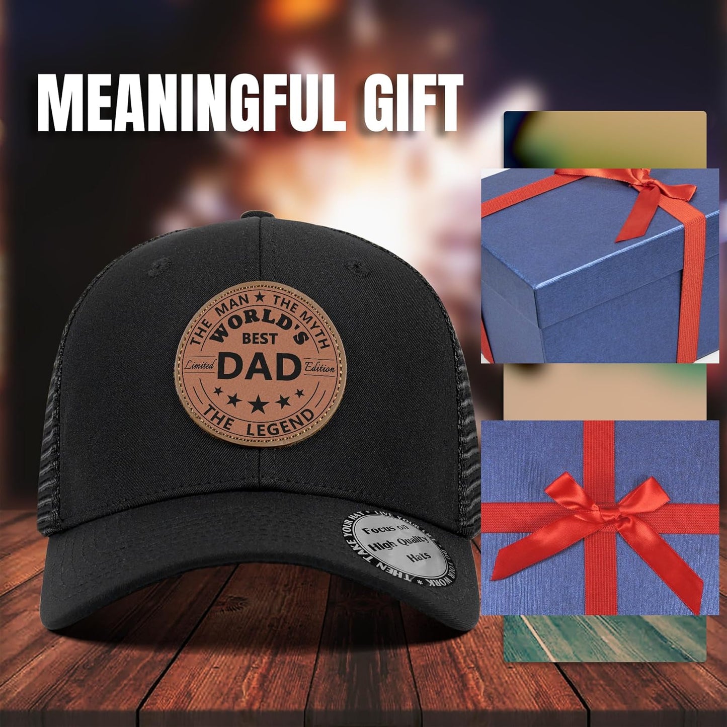 Dad Gifts from Daughter Son Family for Men,Unique Fathers Day Hat Gift for Christmas Birthday