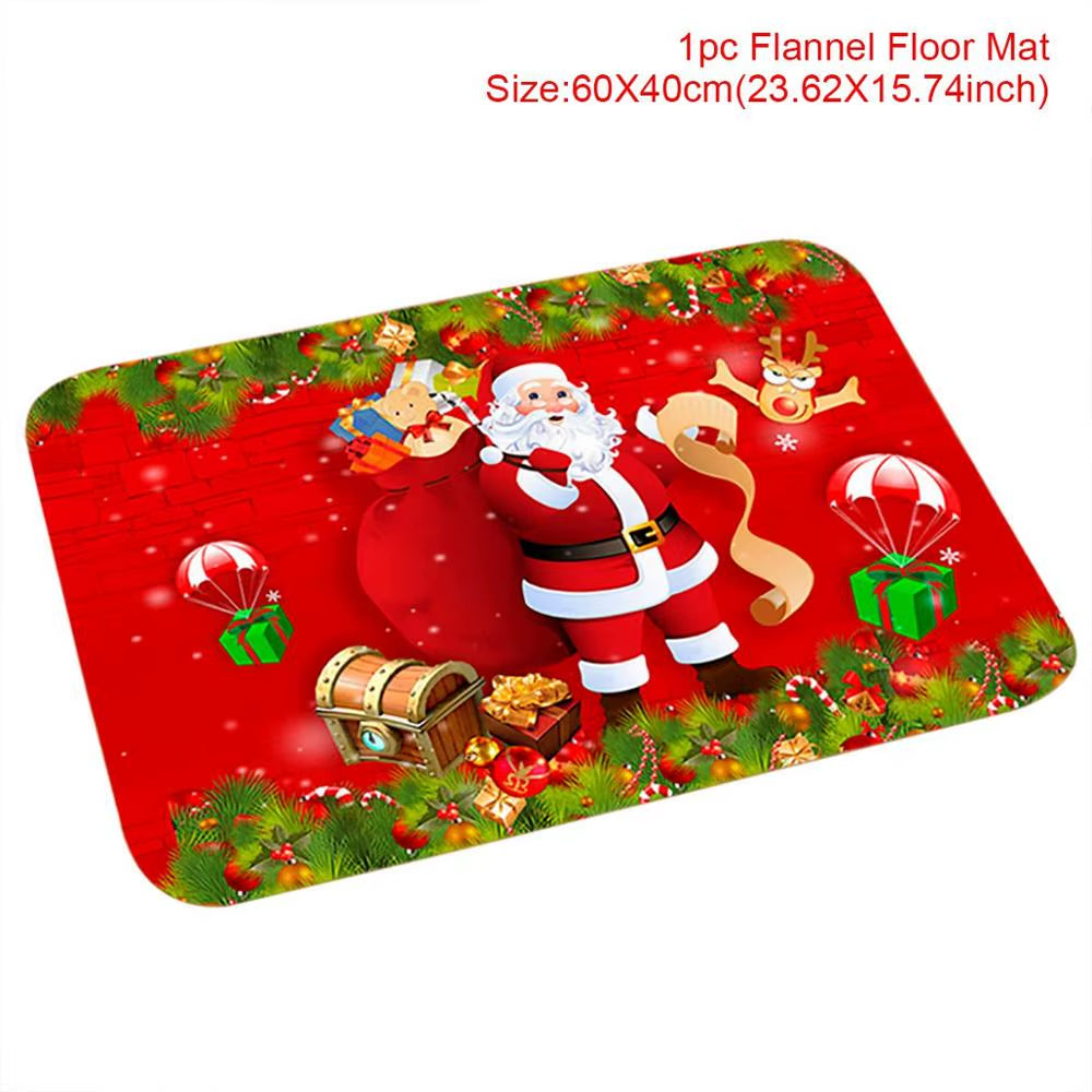 2024 Merry Christmas Decoration for Home Christmas Carpet Xmas Decor Navidad Natal 2024 Christmas Ornament New Year 2025 Gifts