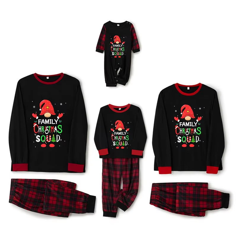 Christmas Pajamas Matching Sets Family Pajamas Set Adult Family Christmas Printing Costume for Women Men Pajamas Set
