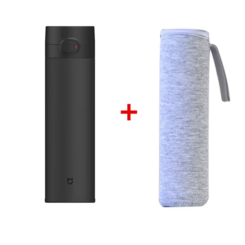 Water Cup 2 Generation 480Ml Thermos Keep Warm/Cold Cup Travel Portable 316L Stainless Steel Lock Design Single Hand Open