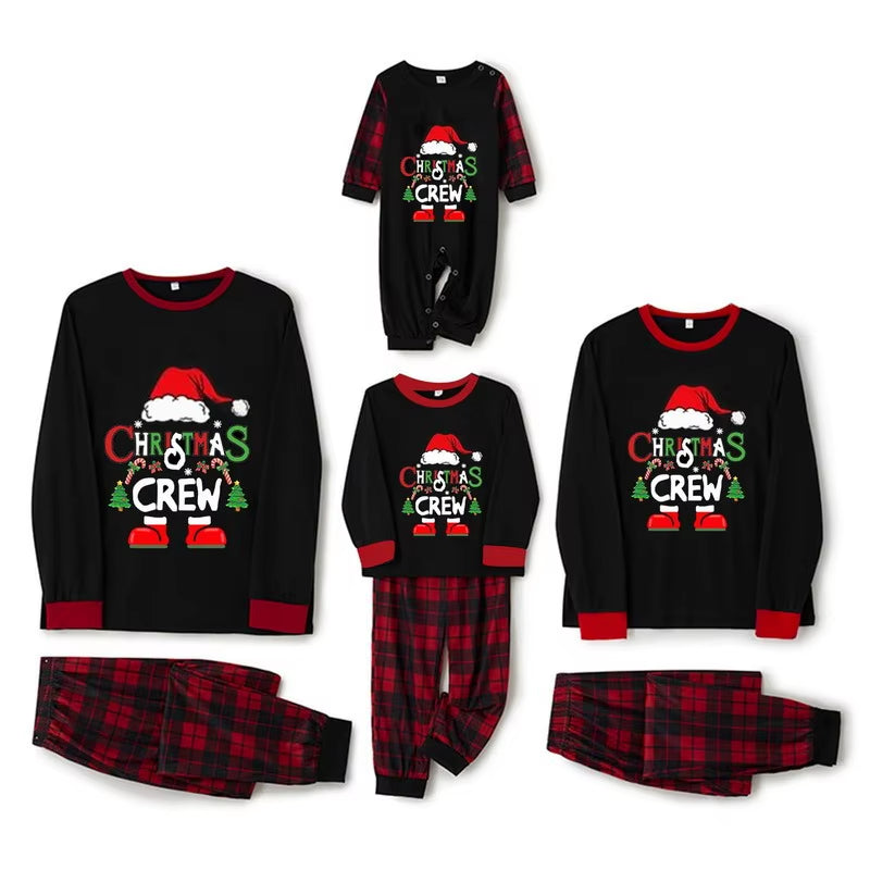 Christmas Pajamas Matching Sets Family Pajamas Set Adult Family Christmas Printing Costume for Women Men Pajamas Set
