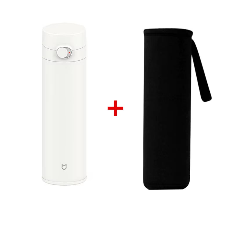 Water Cup 2 Generation 480Ml Thermos Keep Warm/Cold Cup Travel Portable 316L Stainless Steel Lock Design Single Hand Open