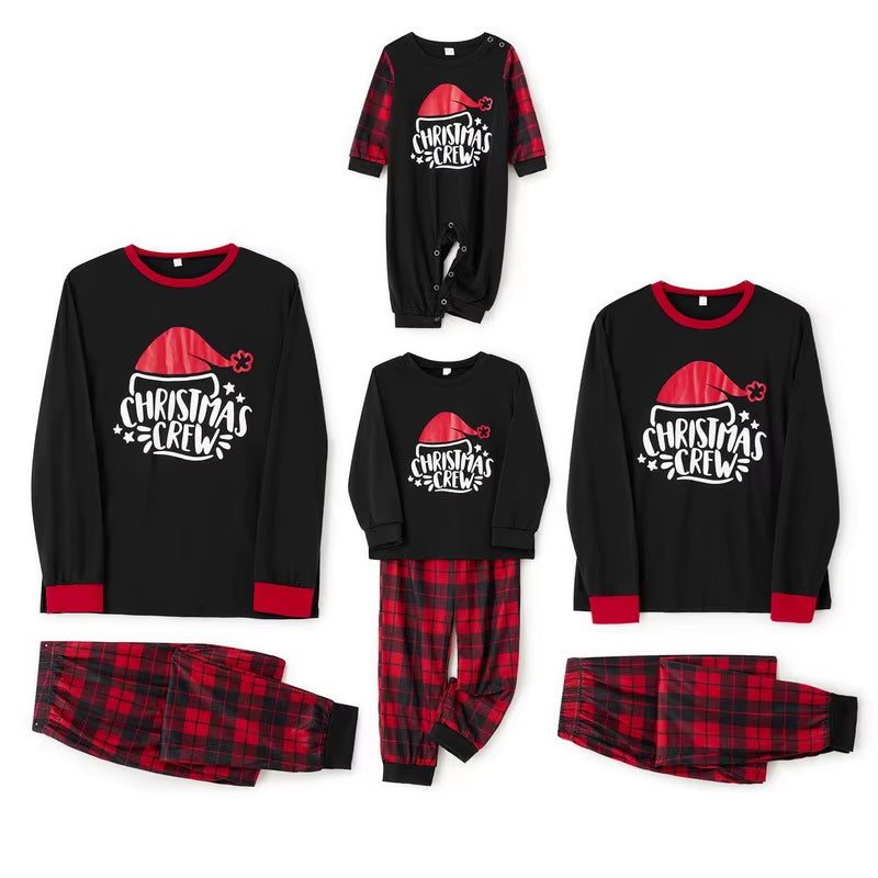 Christmas Pajamas Matching Sets Family Pajamas Set Adult Family Christmas Printing Costume for Women Men Pajamas Set