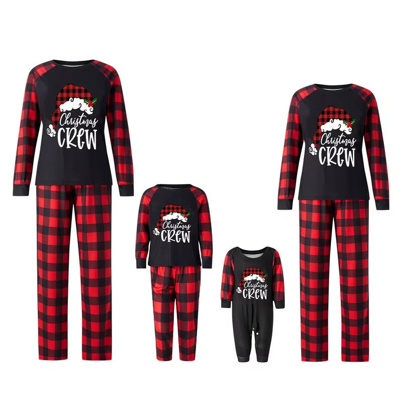 Christmas Pajamas Matching Sets Family Pajamas Set Adult Family Christmas Printing Costume for Women Men Pajamas Set