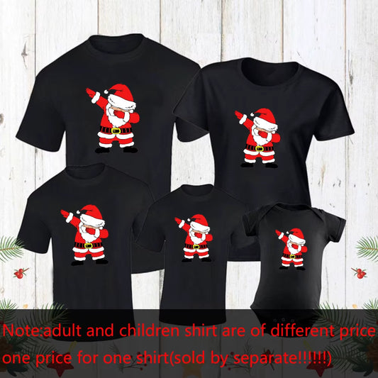 Merry Christmas Family Shirts Family Christmas T-Shirts Mommy and Me Tee Shirt Family Matching Christmas Clothes Drop Ship