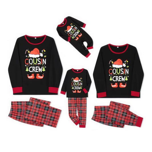 Christmas Pajamas Matching Sets Family Pajamas Set Adult Family Christmas Printing Costume for Women Men Pajamas Set