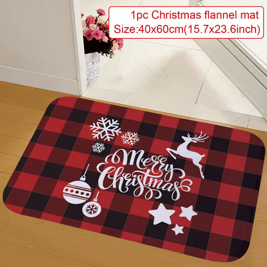 2024 Merry Christmas Decoration for Home Christmas Carpet Xmas Decor Navidad Natal 2024 Christmas Ornament New Year 2025 Gifts